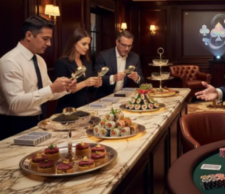 Autorska, premium aranżacja wieczoru pokerowego z dopracowaną scenografią